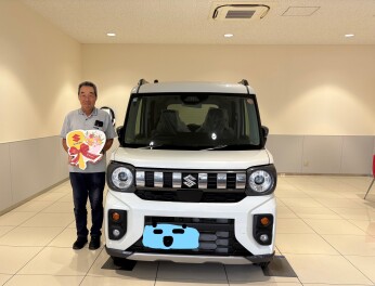 スペーシアギアご納車させて頂きました！！！